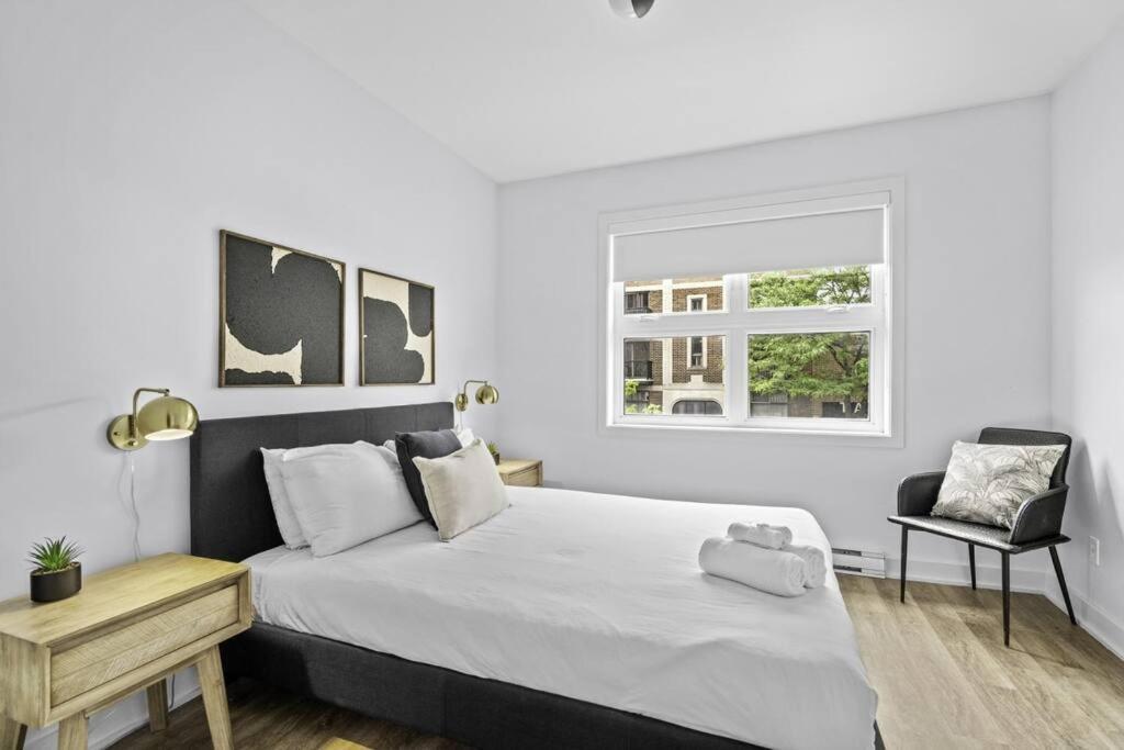 Stylish 2 Bedroom Haven By Jean Talon Market Montréal Eksteriør bilde