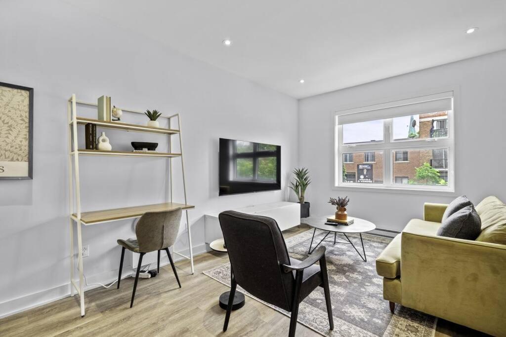 Stylish 2 Bedroom Haven By Jean Talon Market Montréal Eksteriør bilde