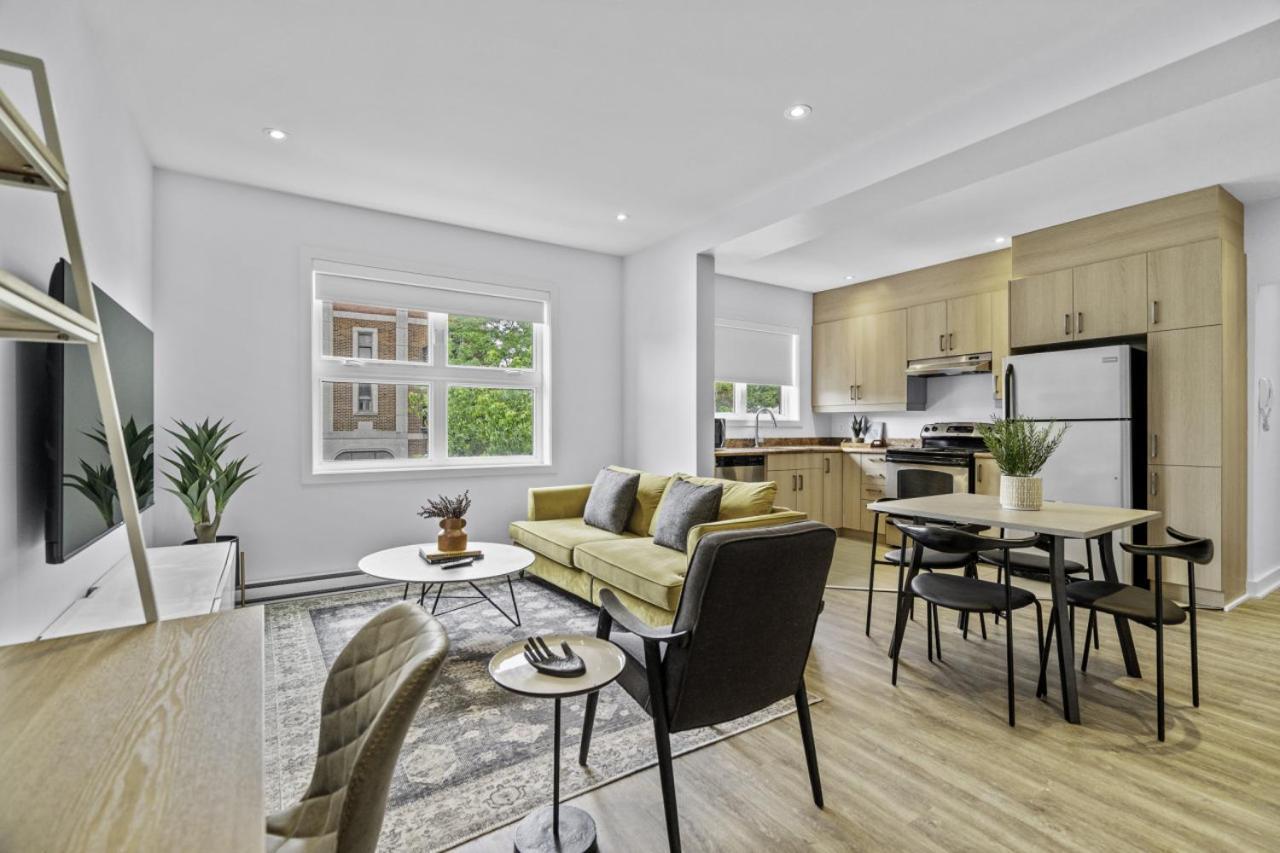 Stylish 2 Bedroom Haven By Jean Talon Market Montréal Eksteriør bilde